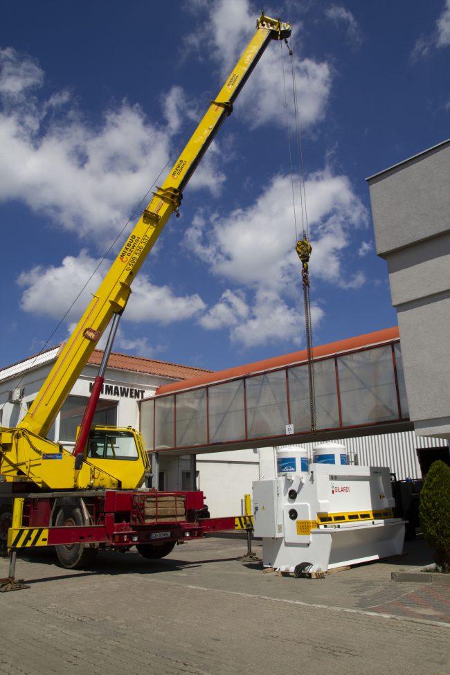 Nowa maszyna do cięcia blachy